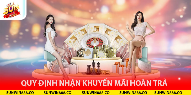 Quy định nhận khuyến mãi hoàn trả
